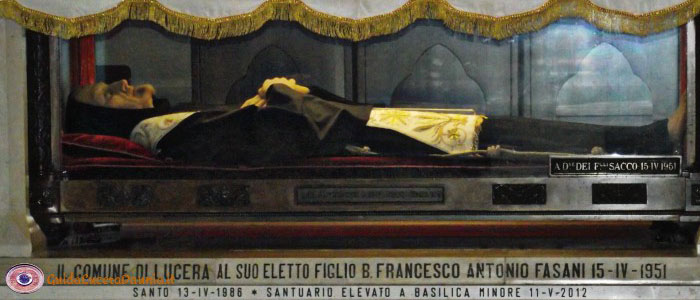 Reliquie di San Francesco Antonio Fasani - Lucera - Daunia